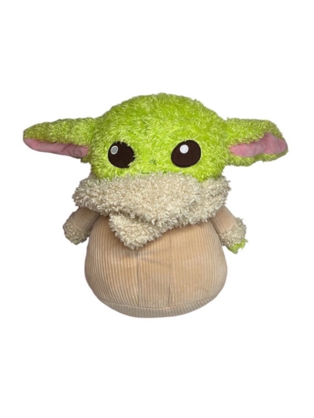 Disney Star Wars Grogu soft toy plush Doll Lime Green & Beige - Picture 3 of 4